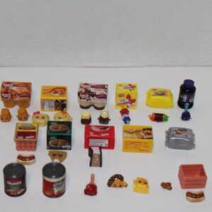Lot of 30 Shopkins Miniature Food